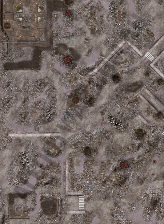 Urban City battle mat