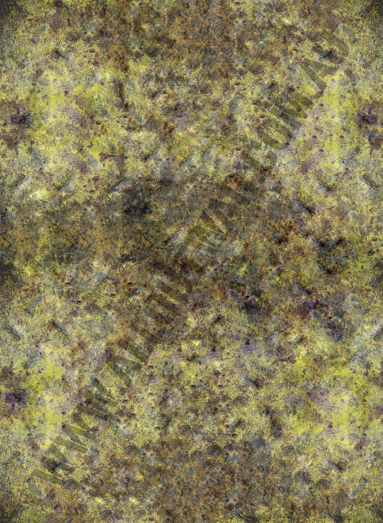 Moss Forest tabletop battle mat showing dense woodland terrain for Warhammer 40K and fantasy wargaming 60x44