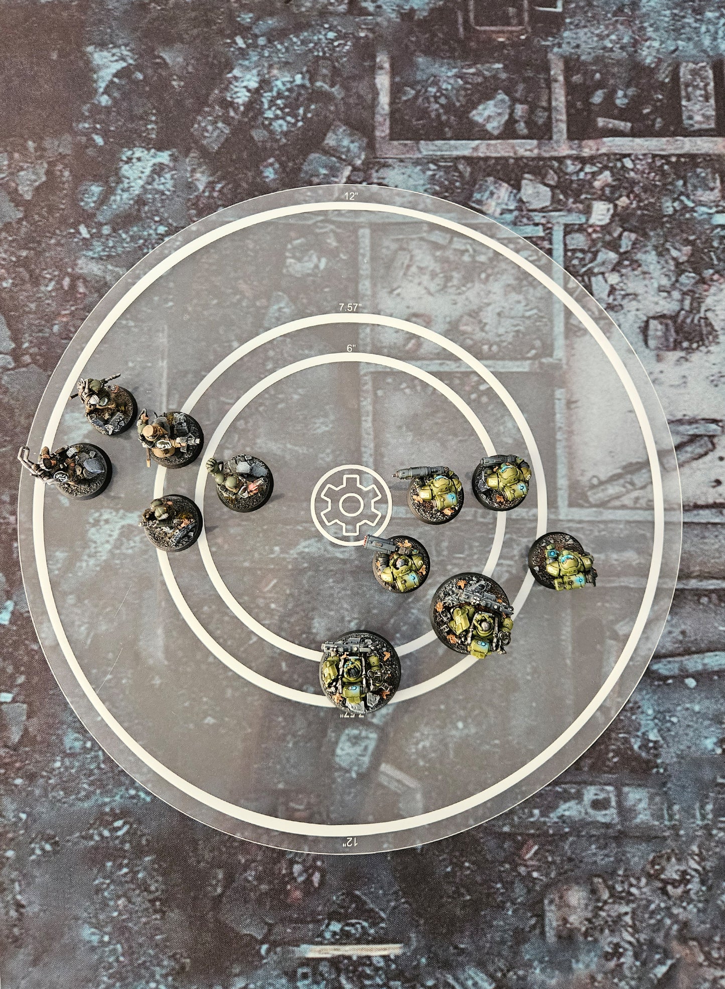 6 Objective Markers - Compatible with Age of Sigmar & Warhammer 40k